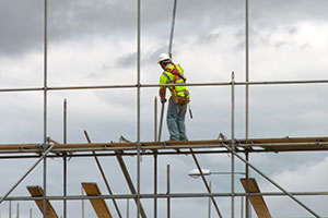 Man on Scaffold